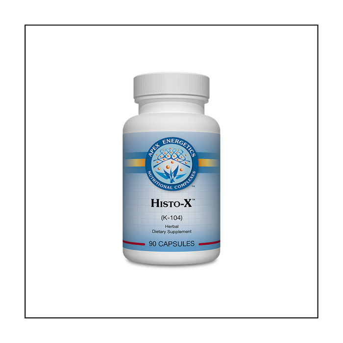 Histo-X™ is a unique way to approach histamine-related pathways.* This advanced formula supports the body's healthy response to foods and other environmental factors.*