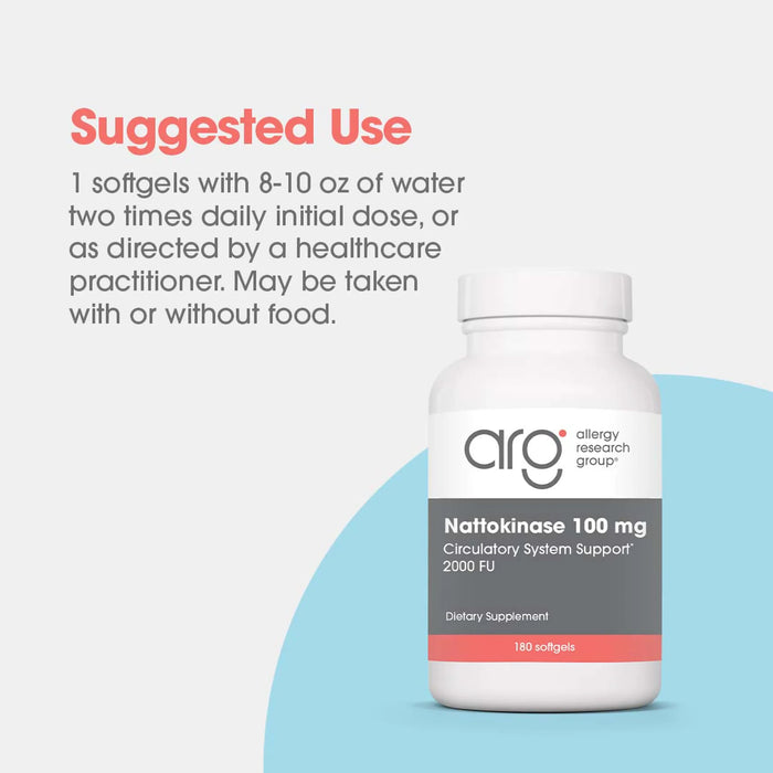 Nattokinase 100mg - 60 Softgels