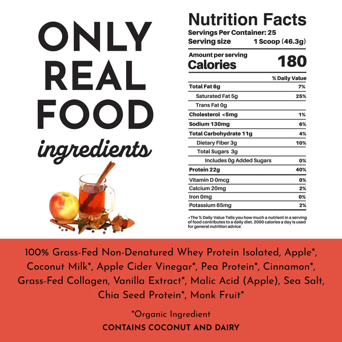 Spiced Apple Cider Protein Powder