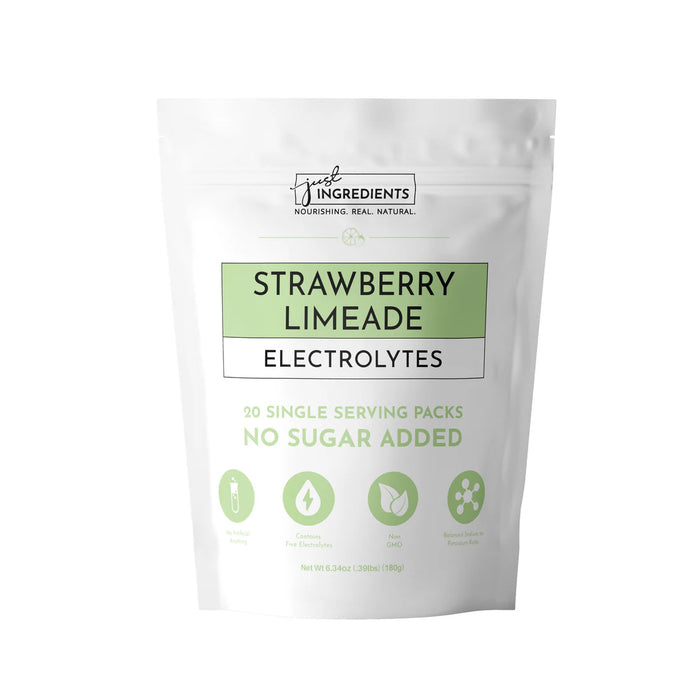 Strawberry Limeade Electrolytes - 20 Packet Bag