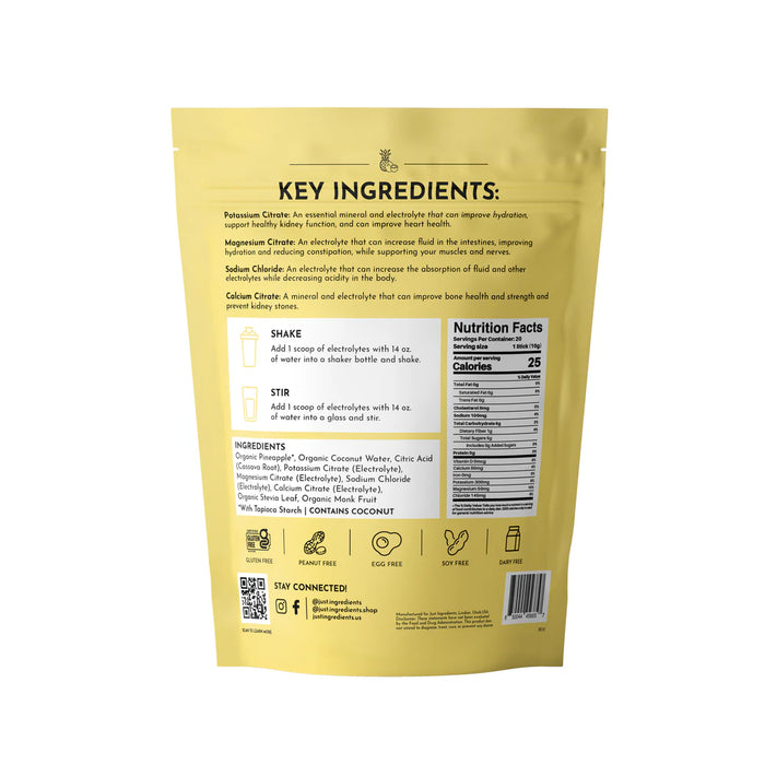 Tropical Paradise Electrolytes - 20 Packet Bag