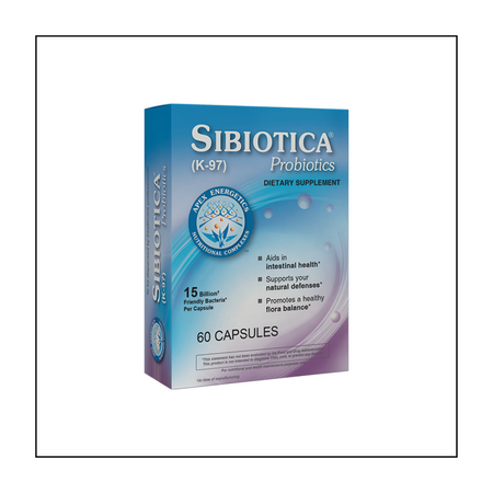 Sibiotica® incorporates key strains of probiotics that are intended to support the intestinal microbial environment, as well as the intestinal mucosal barrier.* This innovative product may also help support the immune system via certain immune pathways.* Ingredients include Lactobacillus plantarum, Lactobacillus casei, and Bifidobacterium breve.